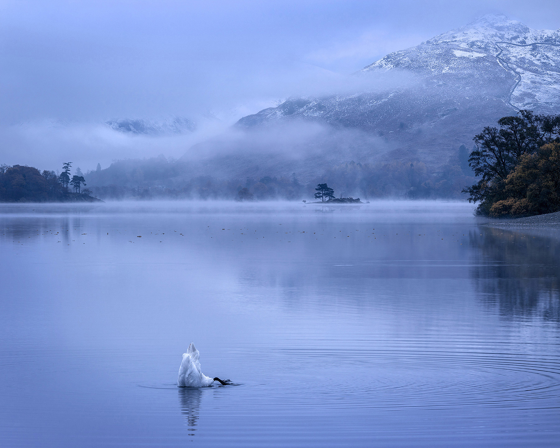 A landscape photograph made inland in the UK