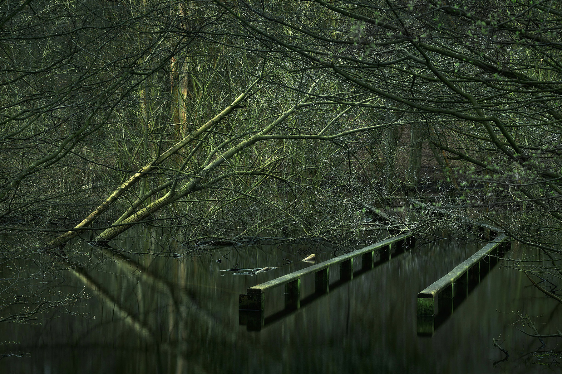 A landscape photograph made inland in the UK