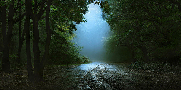 A landscape photograph made inland in the UK