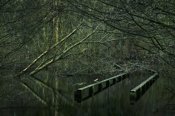 A landscape photograph made inland in the UK