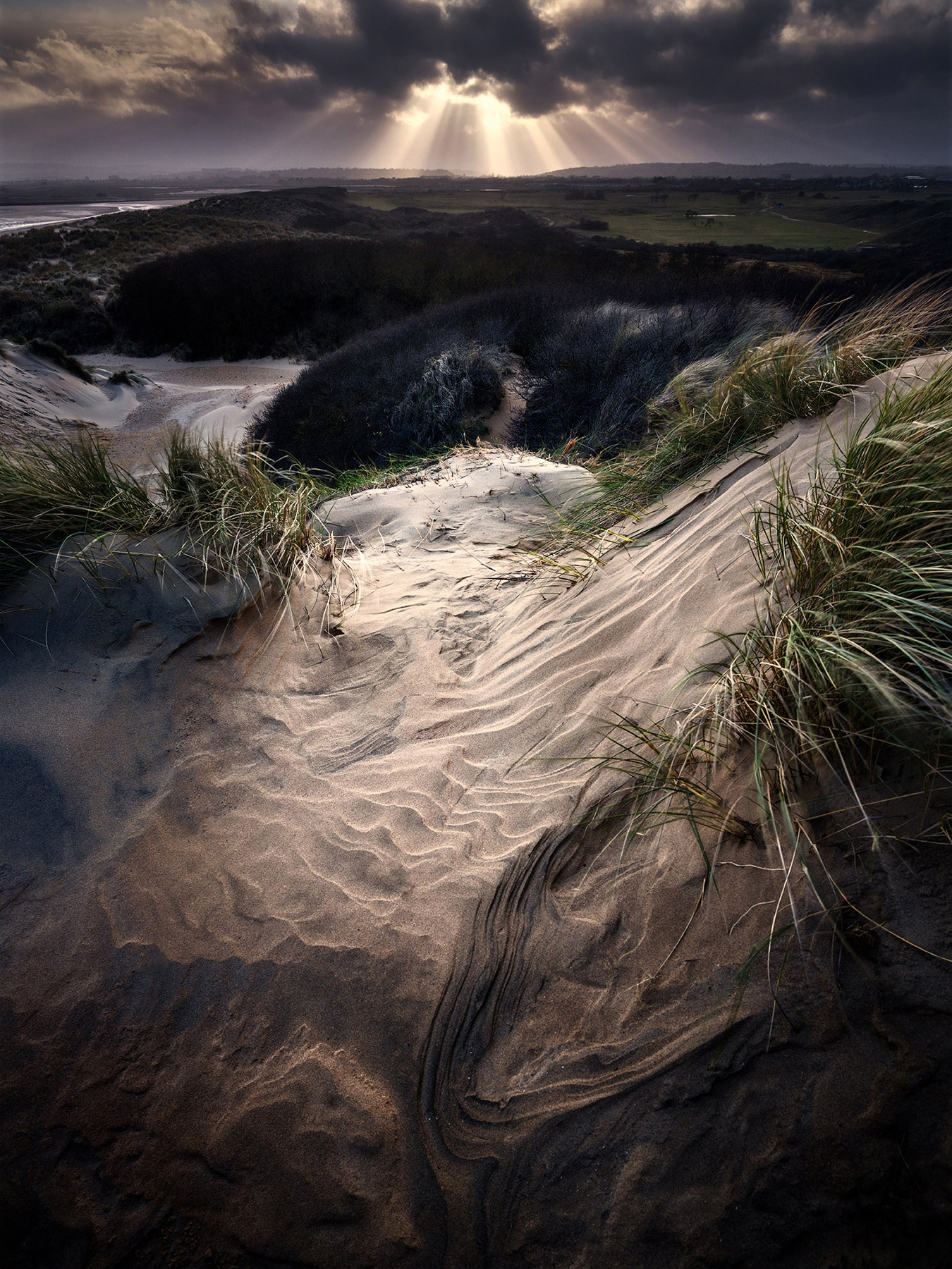 Landscape image made on the south east coat of England.