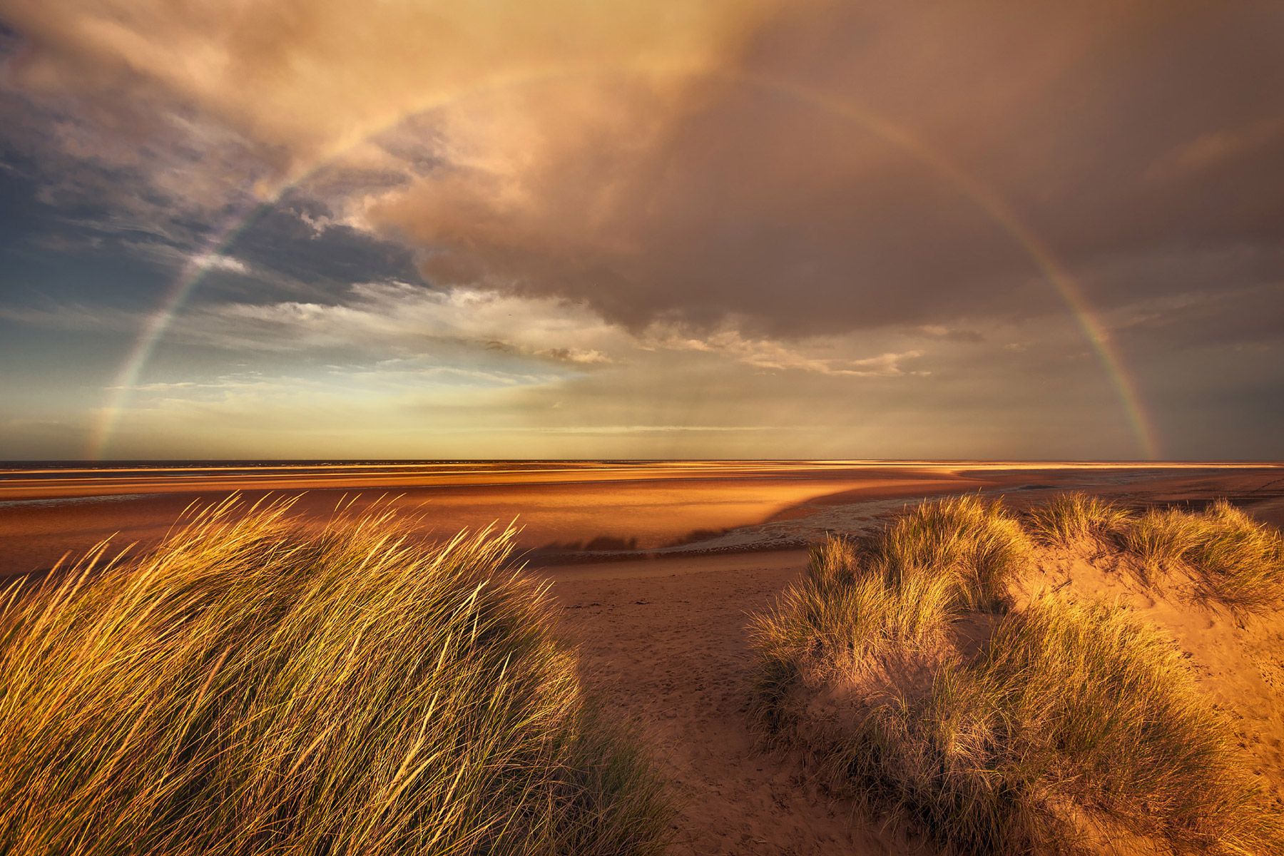 Landscape image made on the south east coat of England.