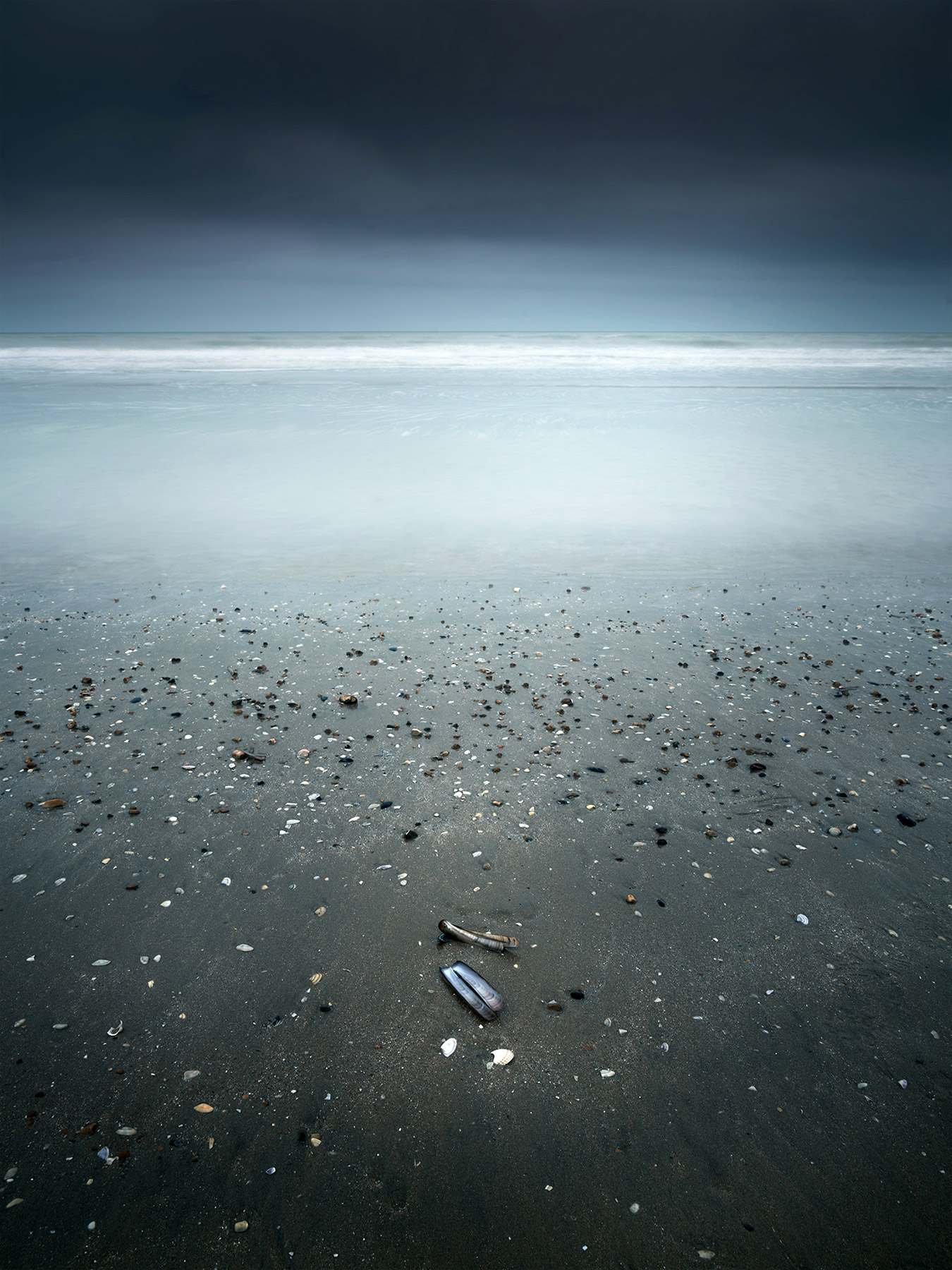 Landscape image made on the south east coat of England.