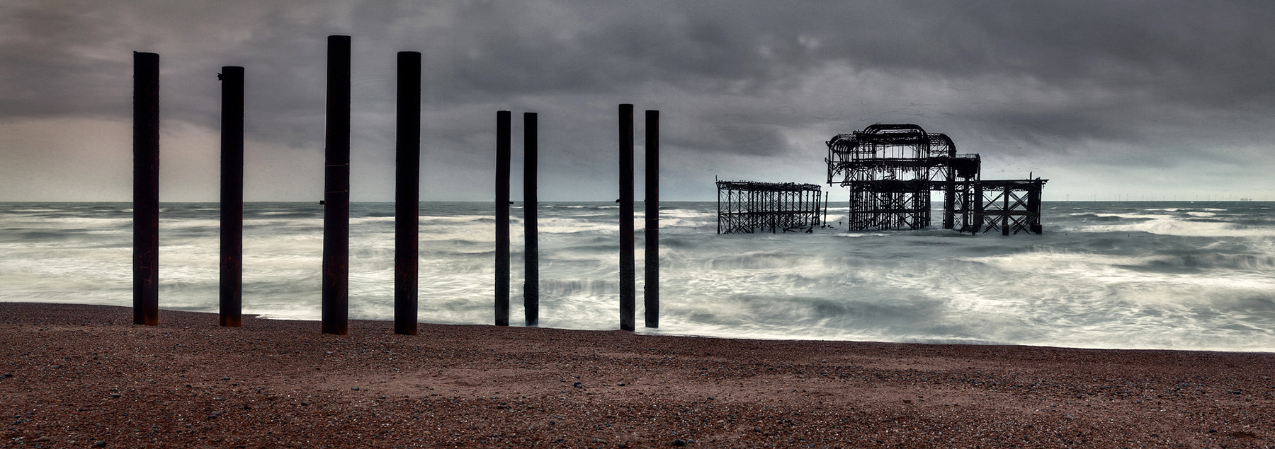 Landscape image made on the south east coat of England.