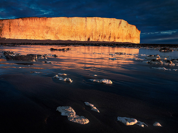 Landscape image made on the south east coat of England.