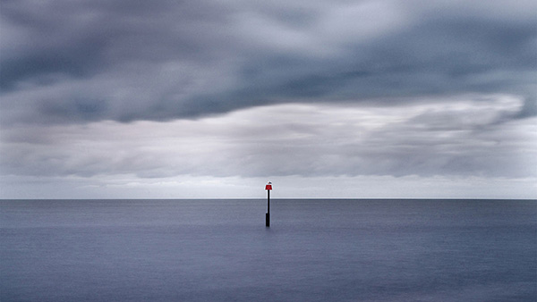 Landscape image made on the south east coat of England.