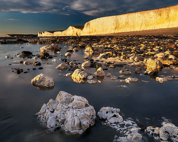 Landscape image made on the south east coat of England.