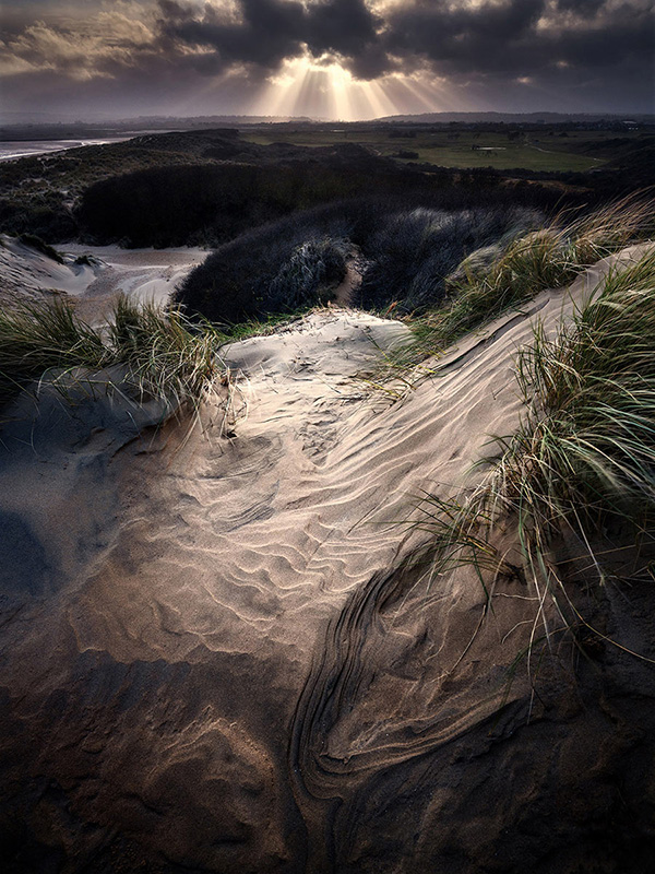 Landscape image made on the south east coat of England.