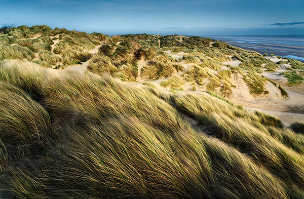 Landscape image made on the south east coat of England.