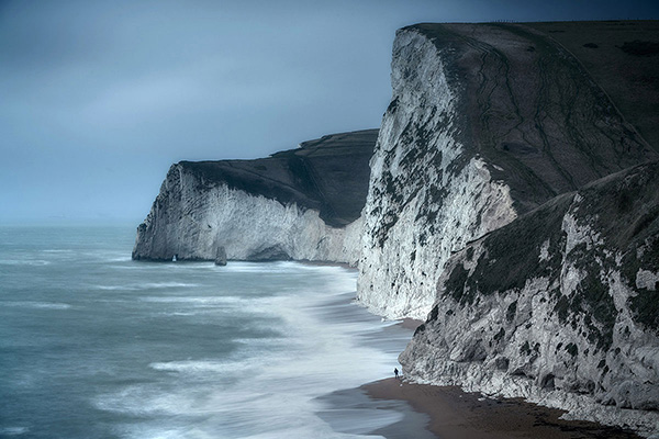 Landscape image made on the south east coat of England.