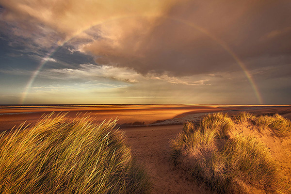 Landscape image made on the south east coat of England.