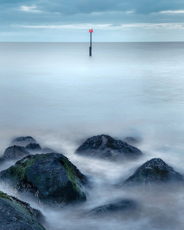 Landscape image made on the south east coat of England.