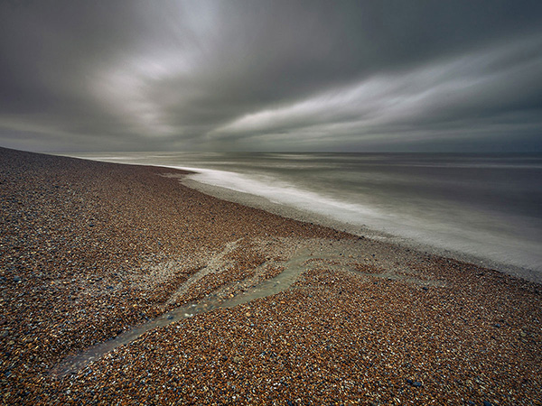 Landscape image made on the south east coat of England.