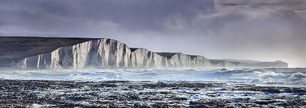 Landscape image made on the south east coat of England.