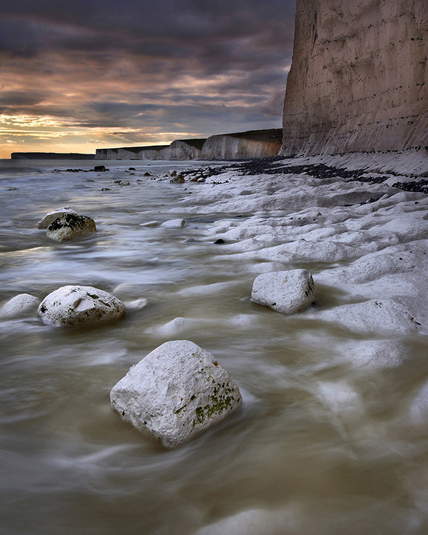 Landscape image made on the south east coat of England.