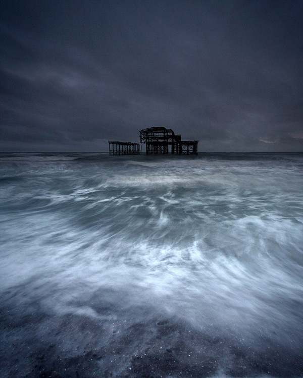 Landscape image made on the south east coat of England.
