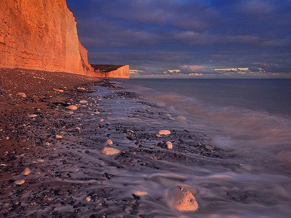 Landscape image made on the south east coat of England.