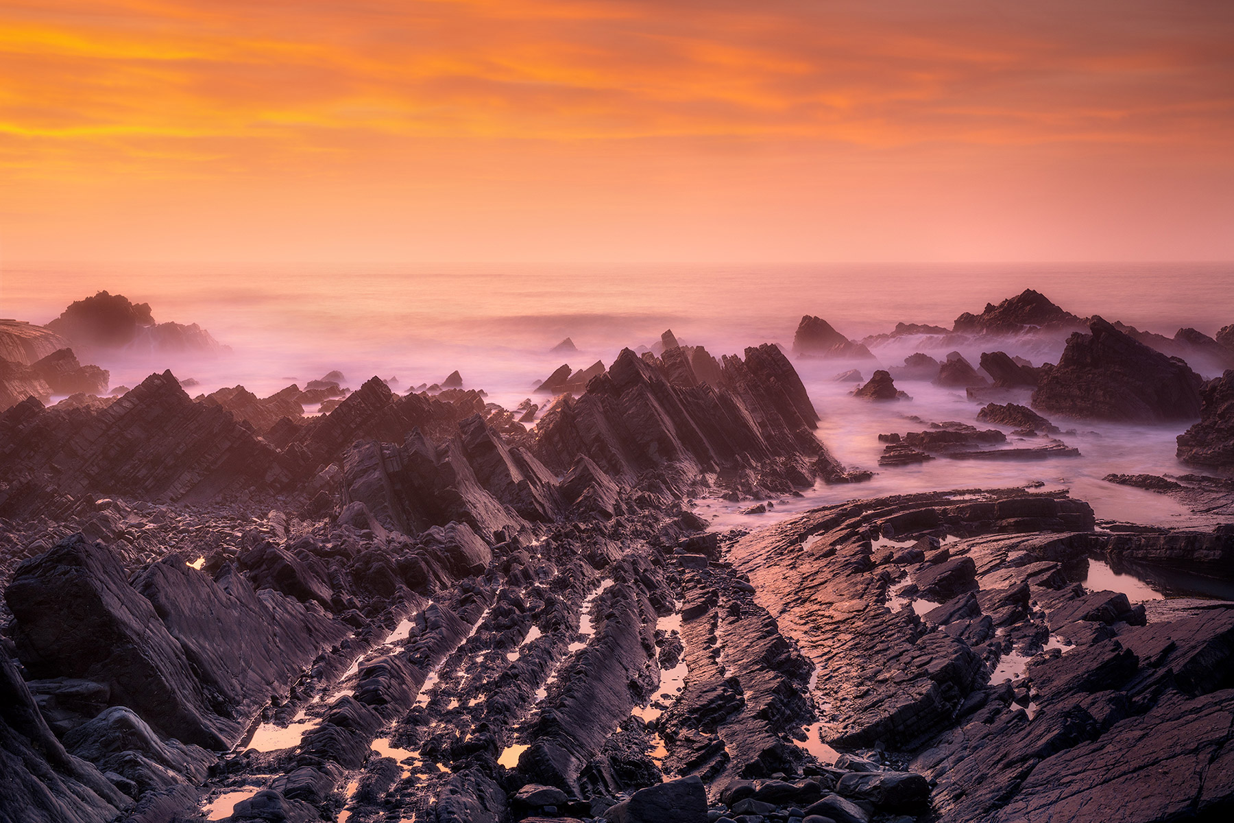 Landscape photograph from Devon and Cornwall in the south west coast of England.