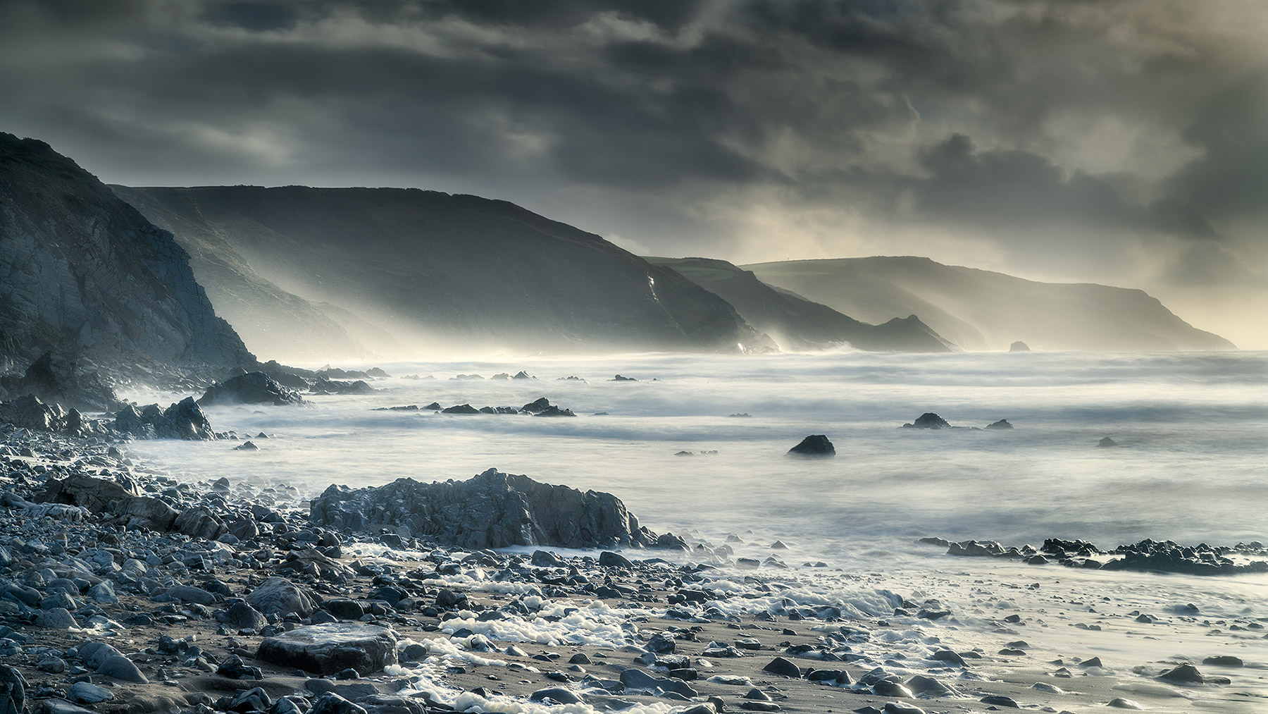 Landscape photograph from Devon and Cornwall in the south west coast of England.