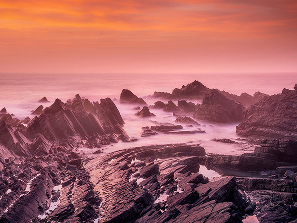 Landscape photograph from Devon and Cornwall in the south west coast of England.