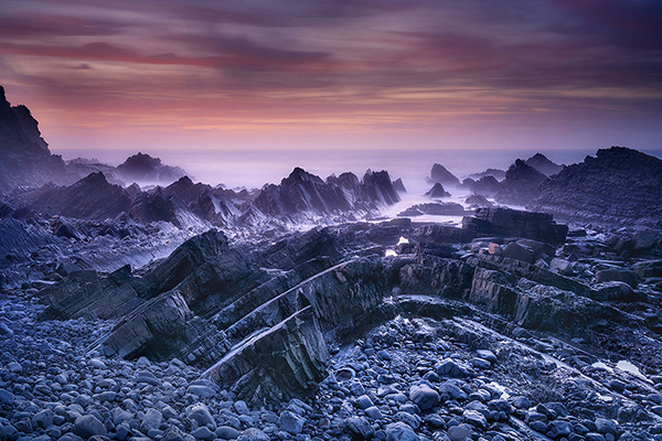 Landscape photograph from Devon and Cornwall in the south west coast of England.