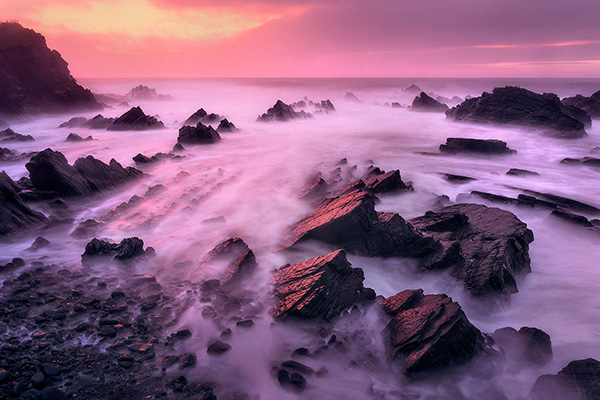 Landscape photograph from Devon and Cornwall in the south west coast of England.
