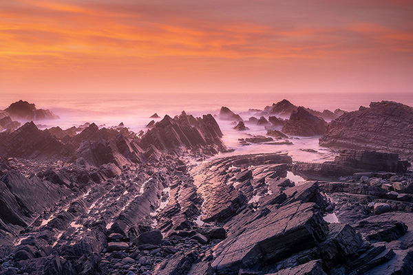 Landscape photograph from Devon and Cornwall in the south west coast of England.