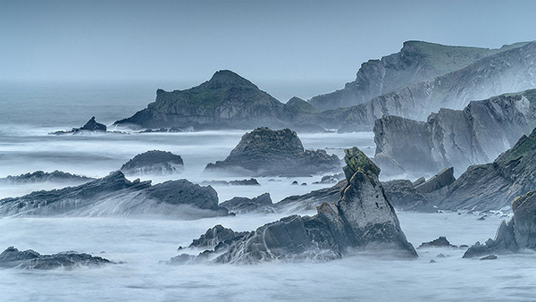 Landscape photograph from Devon and Cornwall in the south west coast of England.