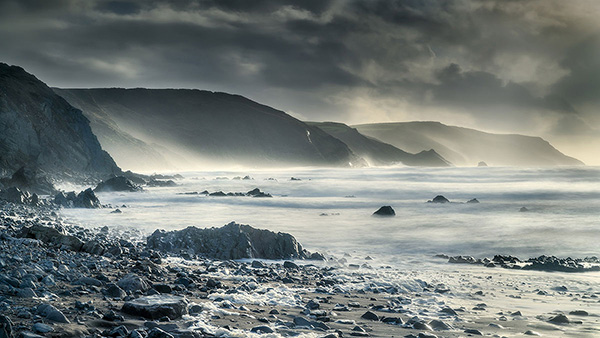 Landscape photograph from Devon and Cornwall in the south west coast of England.