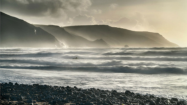 Landscape photograph from Devon and Cornwall in the south west coast of England.