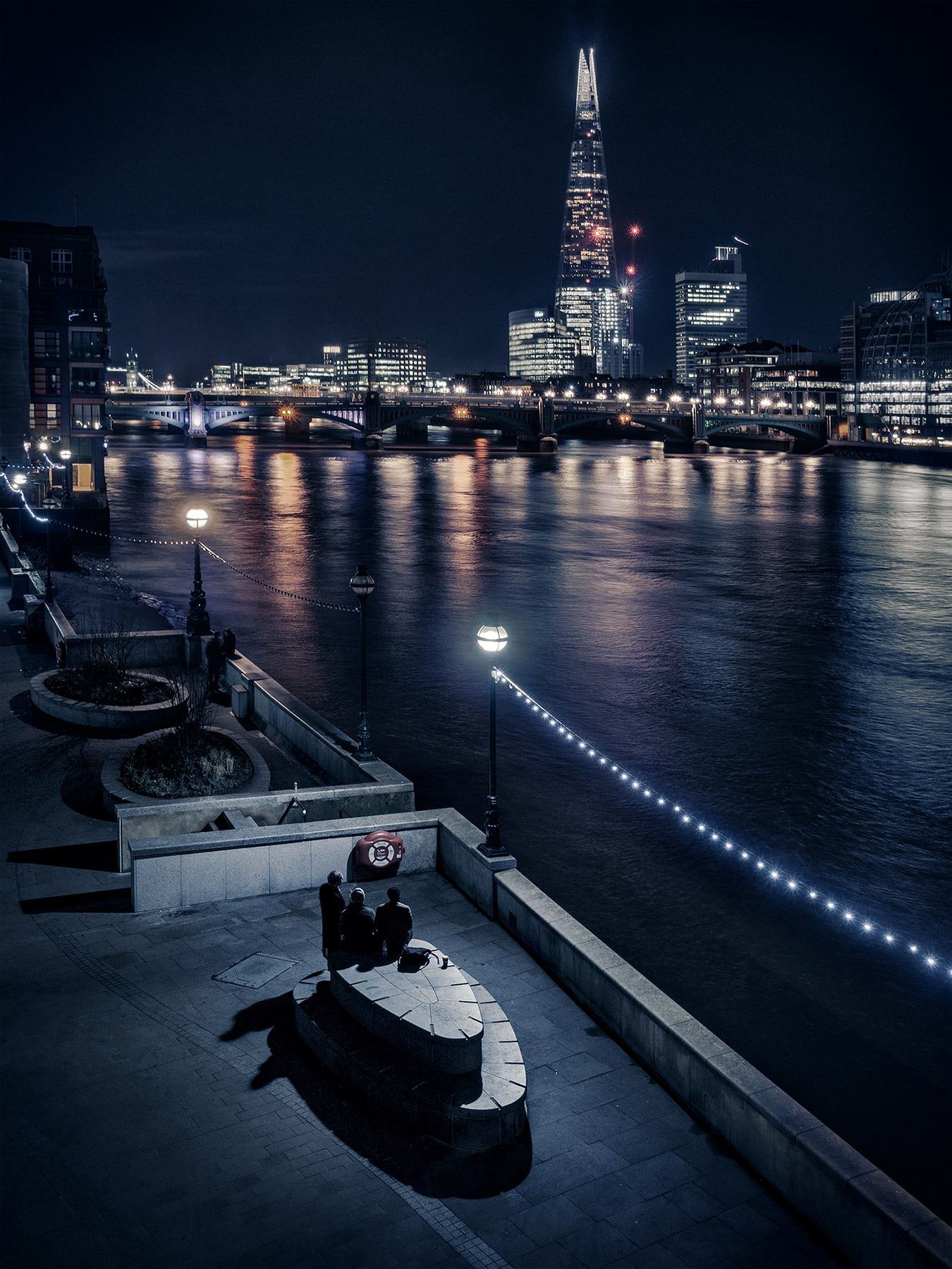 A cityscape landscape photograph made in London, UK.