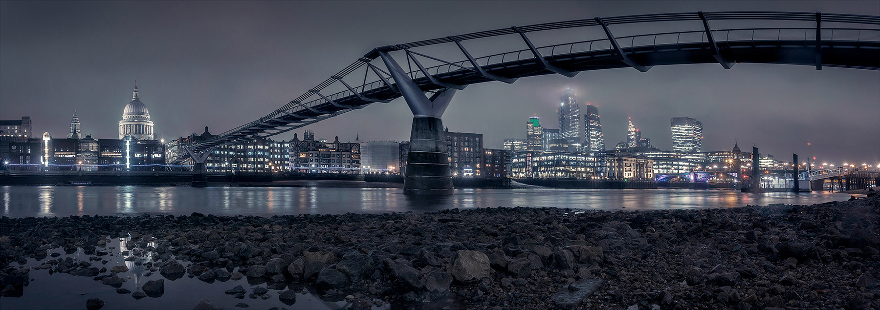 A cityscape landscape photograph made in London, UK.