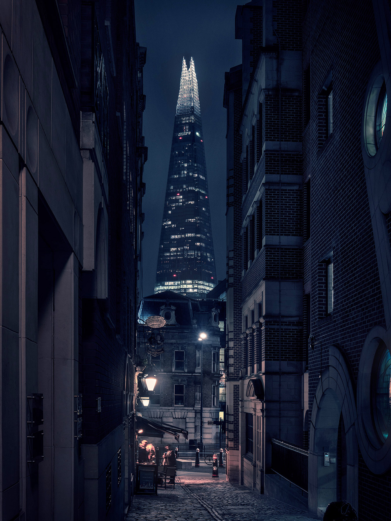 A cityscape landscape photograph made in London, UK.