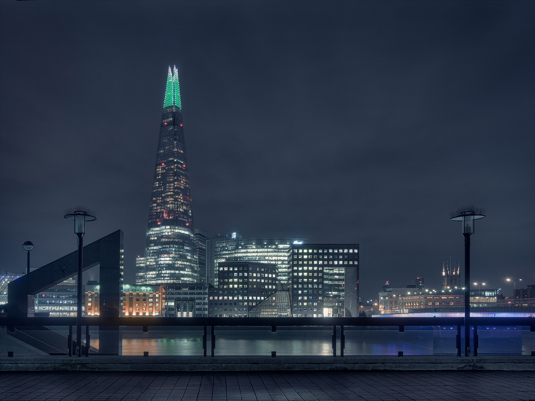 A cityscape landscape photograph made in London, UK.
