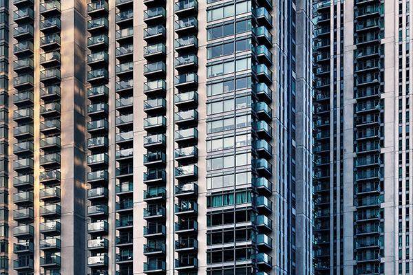 A cityscape landscape photograph made in London, UK.