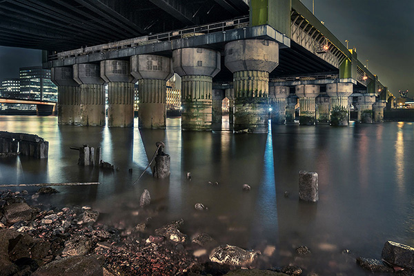 A cityscape landscape photograph made in London, UK.