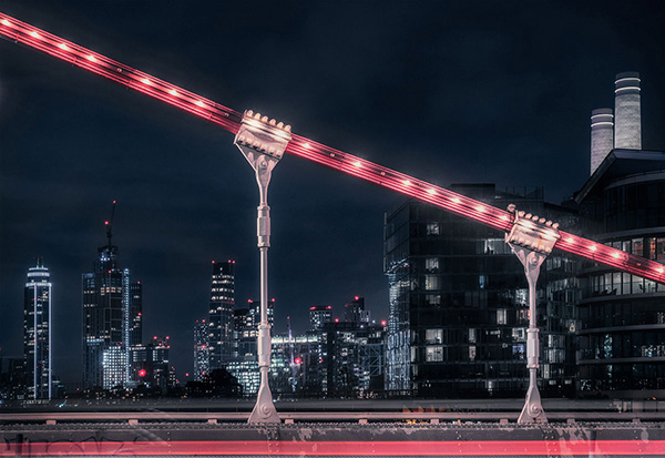 A cityscape landscape photograph made in London, UK.
