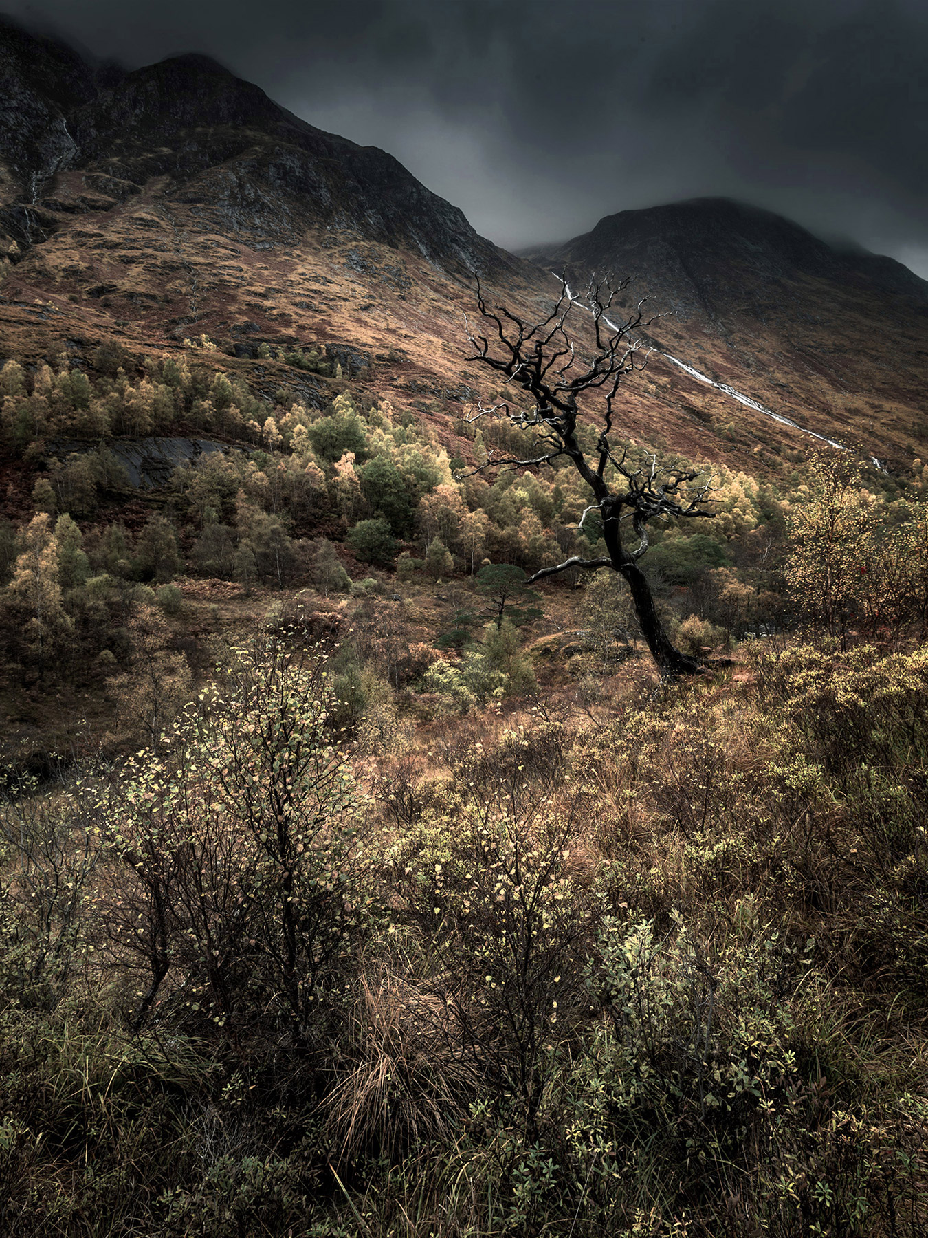 A landscape photograph made in western Scotland.