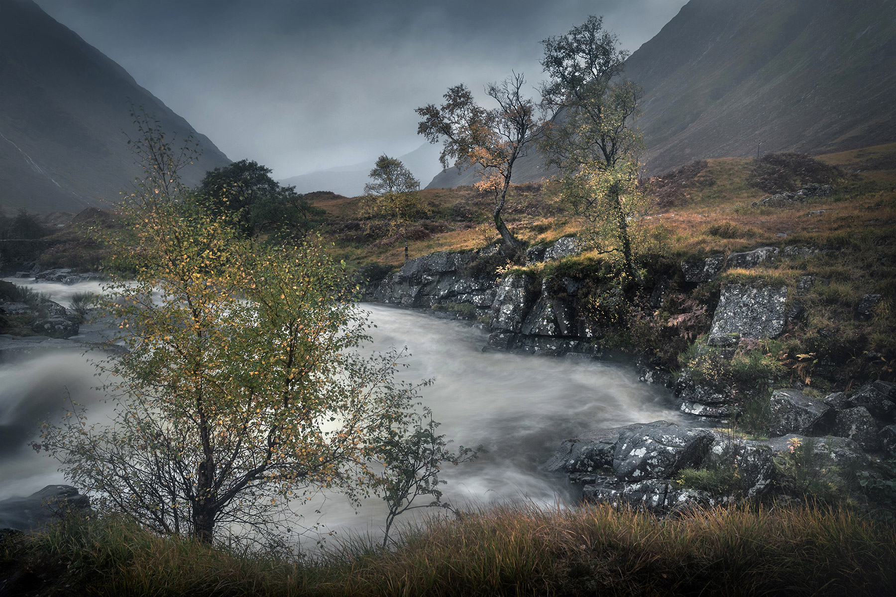 A landscape photograph made in western Scotland.
